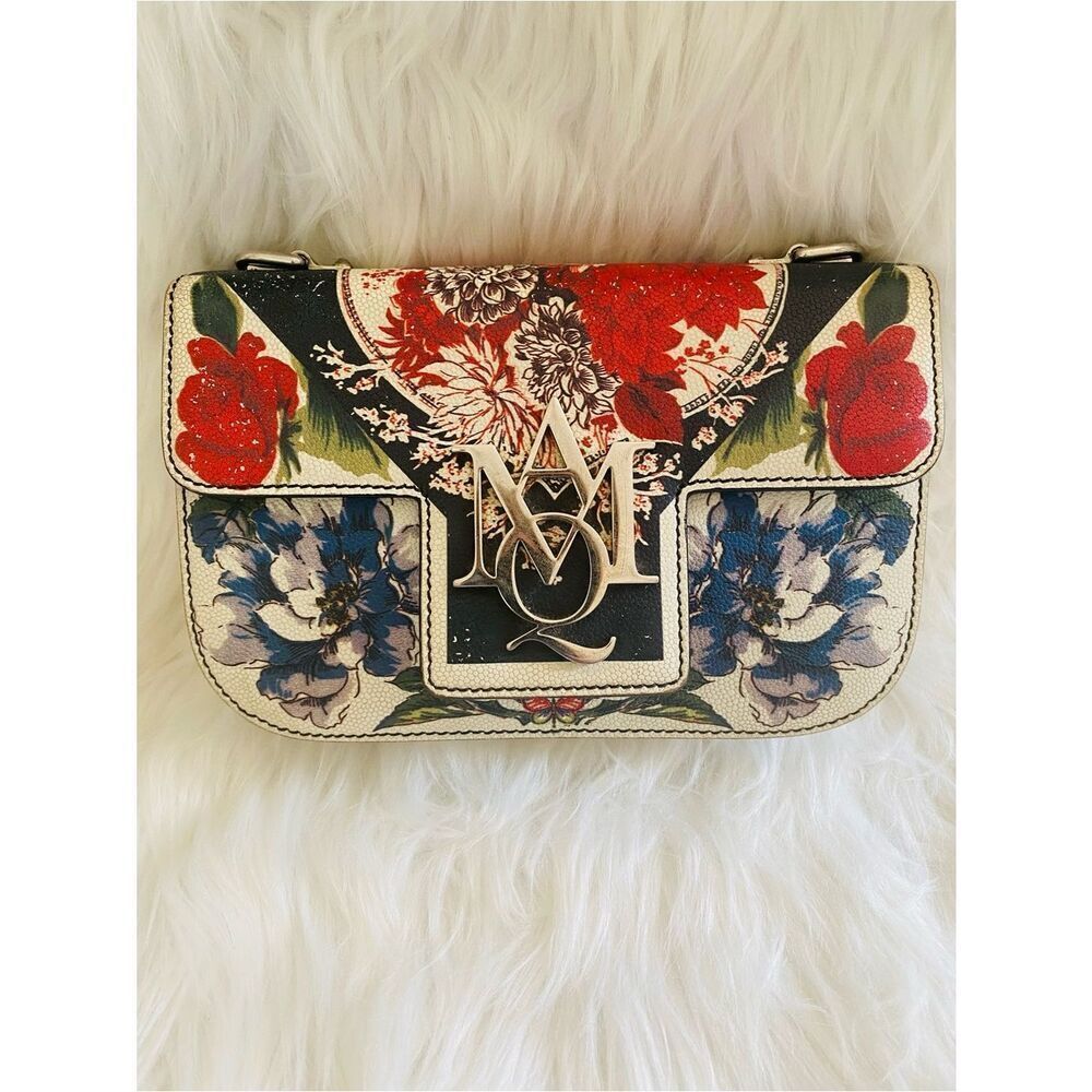 Alexander McQueen Insignia Crossbody Bag. Authentic.